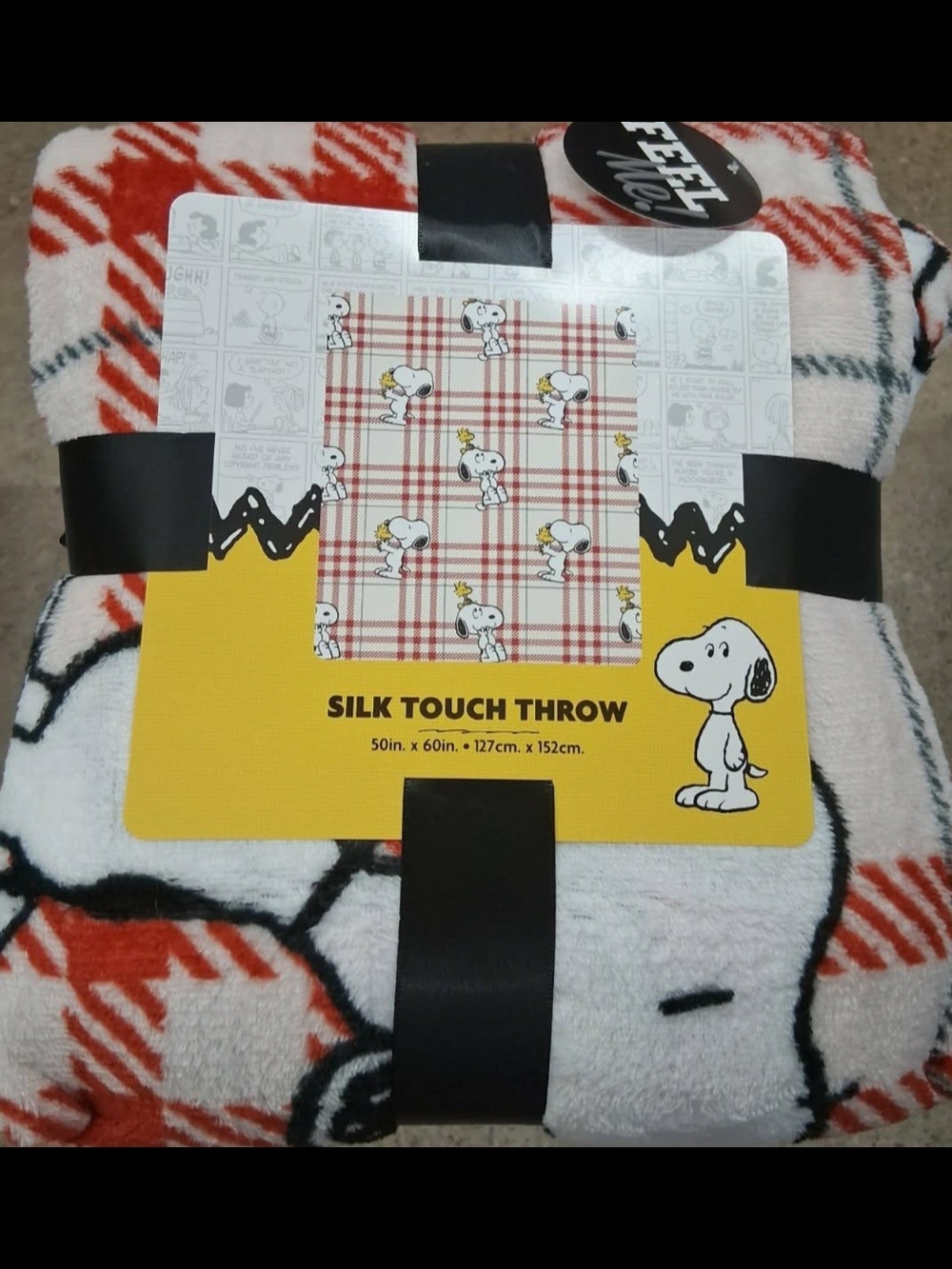 New Peanuts Throw Blanket